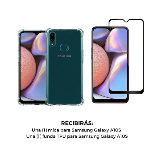 Mica + Funda Samsung A10S Contra Golpes