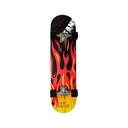 Patineta Completa Juvenil Diseño Fuego Fame