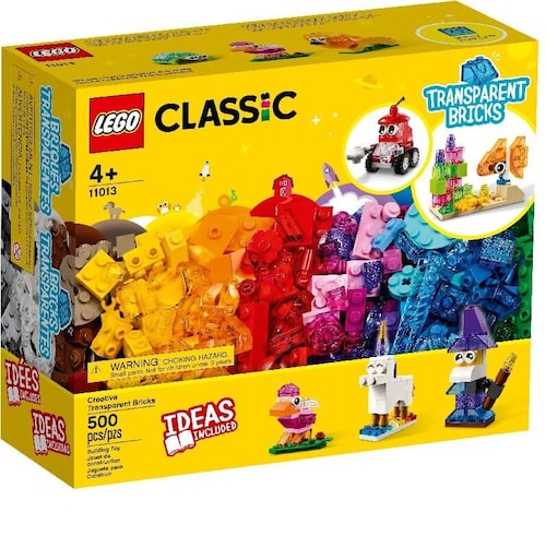 Lego 11013 Ladrillos Creativos Transparentes