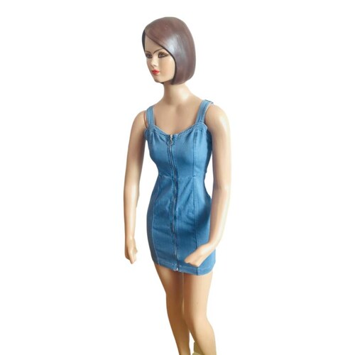 Vestido casual de mezclilla para mujer de fiesta corto stretch IRIS