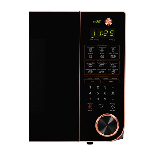Horno Microondas 1.6 pies, DAEWOO KOR-163HG, color Negro