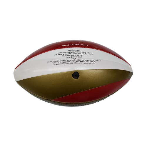 Balón De Fútbol Americano Wilson Nfl 49ers - Marron