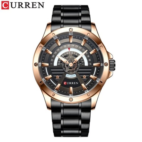 Reloj de Hombre Curren 8381 Metálico con Calendario Elegante y Moderno