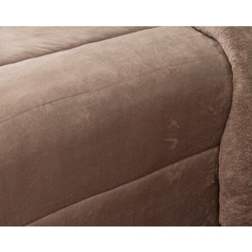 Cobertor Beige Liso King Size