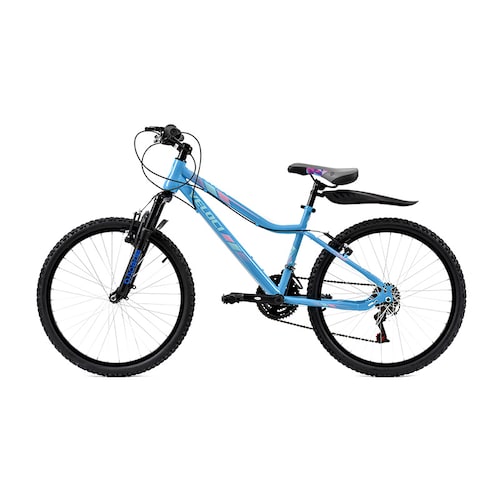 Bicicleta Veloci Aqua Montaña Mujer, R24 Azul
