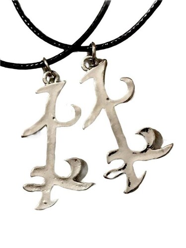 Set Collares Parabatai Cazadores De Sombras Shadowhunters Amistad Duo 