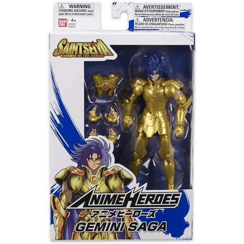 Figuras De Acción De Los Caballeros Del Zodiaco Pack De 3