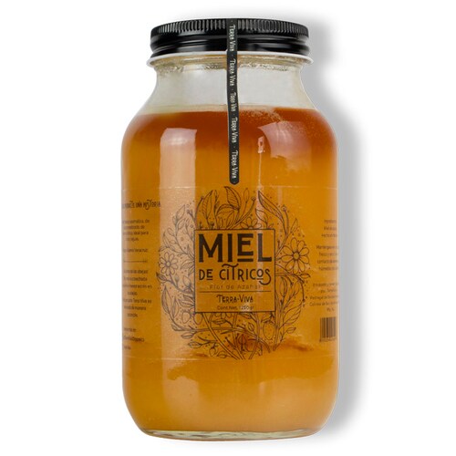 Miel de Abeja, Flor de Azahar, 1250 gramos, Ideal para frutas y aguas. Hecho en México 100% Natural