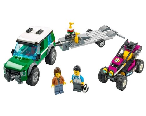 Lego 60288 Furgoneta de Transporte del Buggy de Carreras