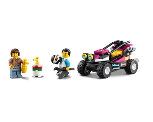 Lego 60288 Furgoneta de Transporte del Buggy de Carreras