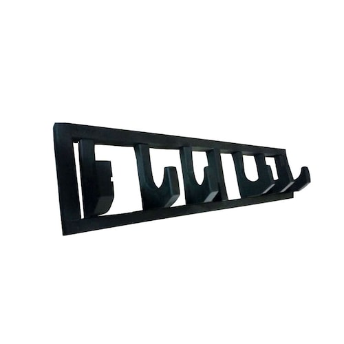 Perchero de pared plegable.