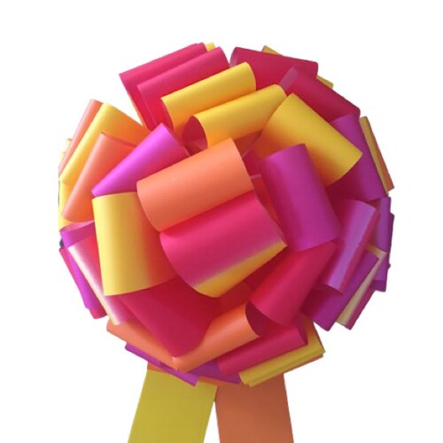 MOÑO DE MEDIO POMPÓN DE 40 CM DE DIÁMETRO. DUSPONIBLE EN MATE Y METÁLICO