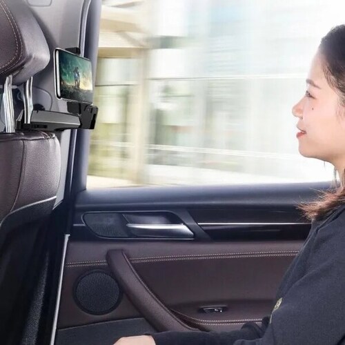 Soporte Para Celular Baseus Asiento Trasero De Auto / Viajes