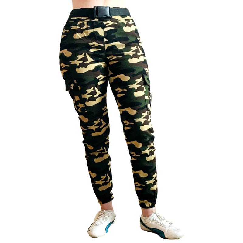 Jeans Pantalón cargo para dama skinny militar camuflaje gabardina