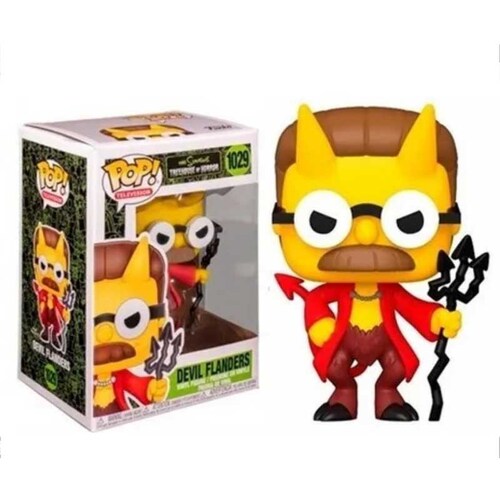 Funko Pop The Simpsons Devil Flanders 1029 Nuevo