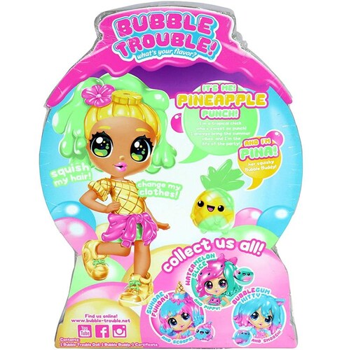 Bubble Trouble - Pineapple Punch Doll