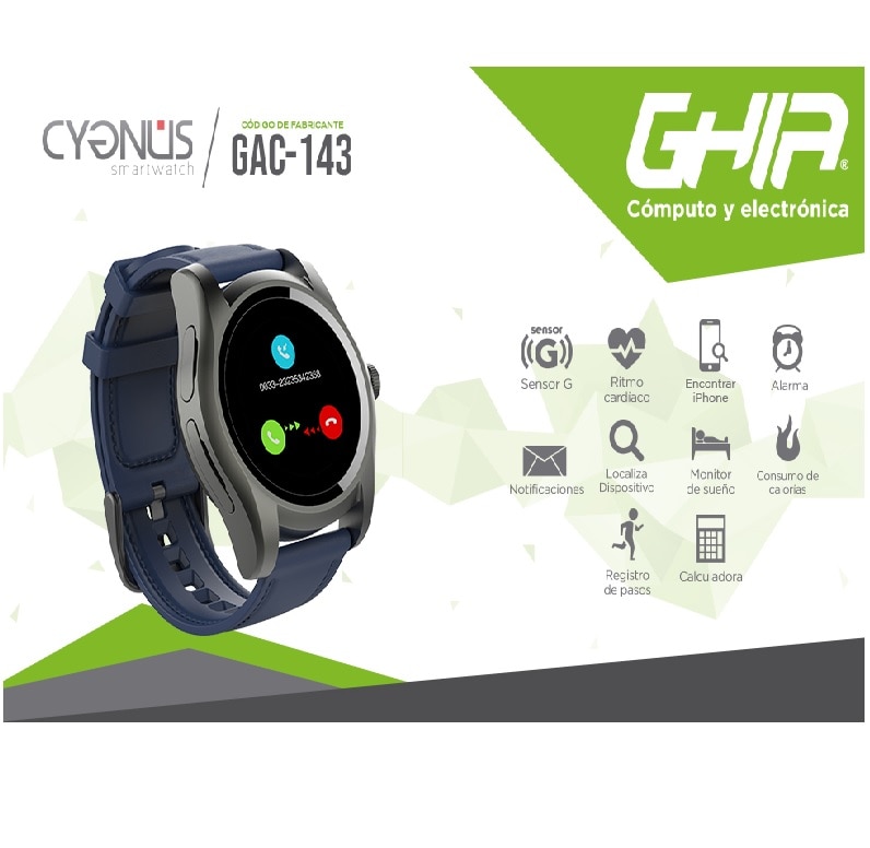 Smartwatch shops ghia cygnus