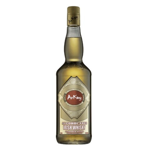 Arkay Bebida No Alcohólica Al Sabor De Irish Whisky - Botella de 1L