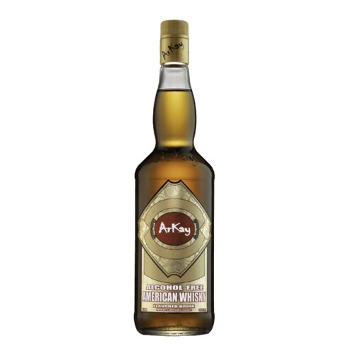Arkay Bebida No Alcohólica Al Sabor De American Whisky - Botella de 1L