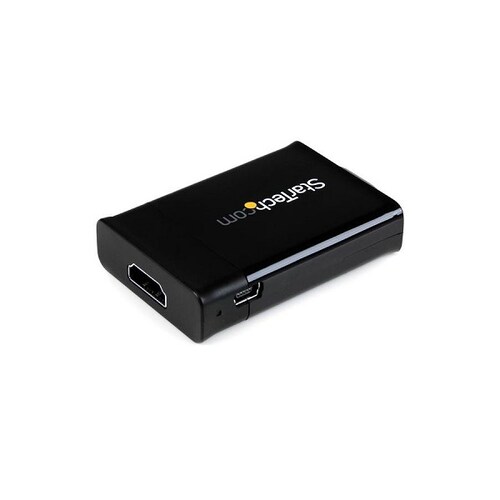 StarTech.com Adaptador Convertidor HDMI a VGA - Para Conectar un Mac Mini o un MacBook  - Negro 