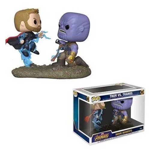Funko Pop Marvel Thor Vs Thanos 707 Movie Momentos
