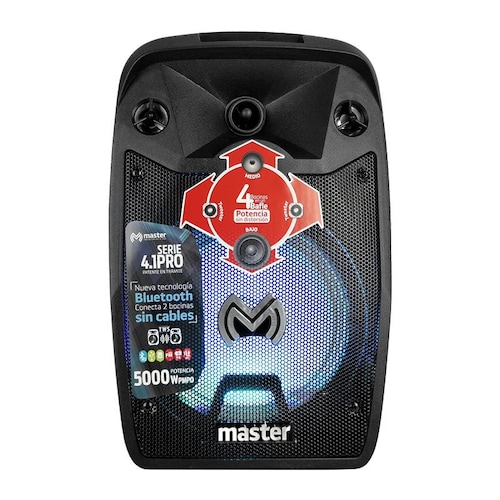 Bafle Amplificado 8 pulgadas Portátil 5000 Watts Bluetooth y TWS / Master / 8-TWS