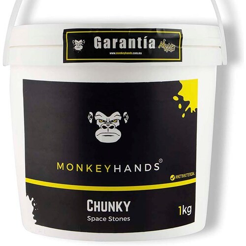 Monkey Hands, Chunky Magnesia Rocas Espaciales 1 Kg, Magnesia Premium, Ideal para la escalada Detiene la Sudoración