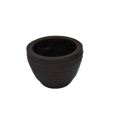 Maceta Minimalista Interior Chocolate Suculenta Cactus