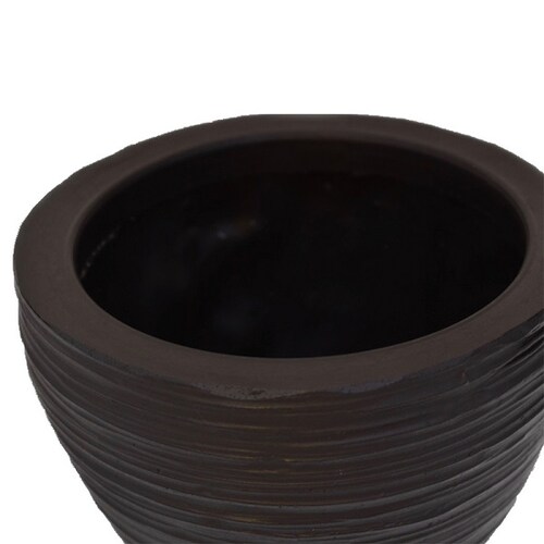 Maceta Minimalista Interior Chocolate Suculenta Cactus
