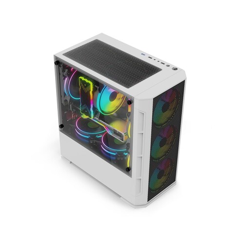 Gabinete Gamer Yeyian Haizen 2500 Itx/matx Blanco Ych-042820