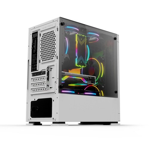 Gabinete Gamer Yeyian Haizen 2500 Itx/matx Blanco Ych-042820