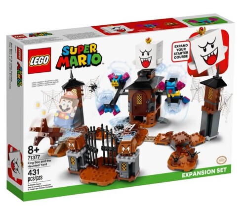 Lego 71377 Set de Expansión Rey Boo y el Jardín Encantado