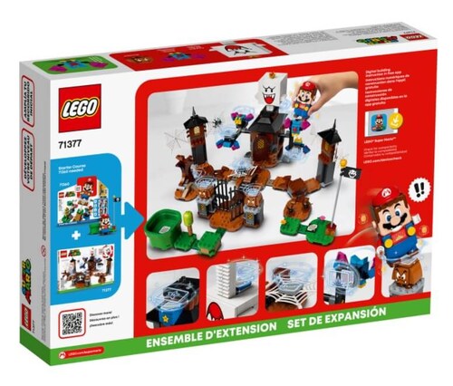 Lego 71377 Set de Expansión Rey Boo y el Jardín Encantado