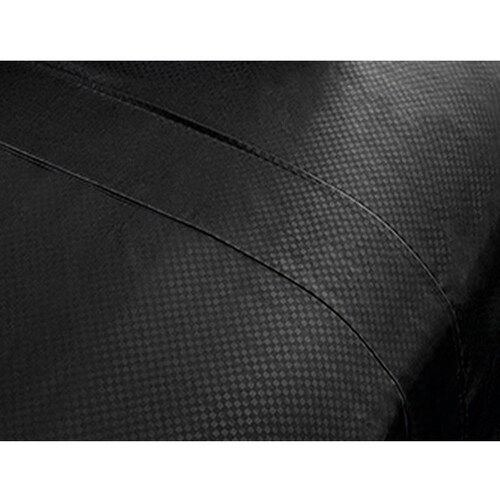 Juego de Sábanas Cuadros Color Negro Individual.