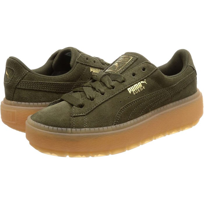 Tenis puma suede platform clearance trace