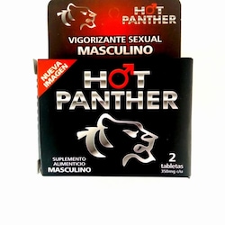 2 Pastillas Vigorizantes Hot Panther Retardante pastillas masculinas