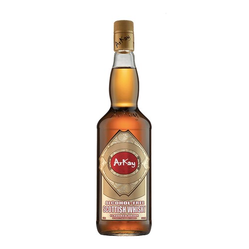 Arkay Bebida No Alcohólica Al Sabor De Scottish Whisky - Botella de 1L