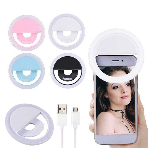 Aro de Luz para selfies portatil