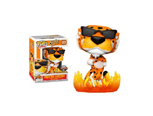 Funko Pop Chester Cheetah Flaming Hot Glow Edición Especial