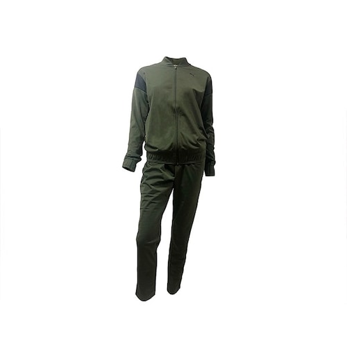 CONJUNTO DAMA PUMA CLASSIC TRICOT SUIT OP VERDE MILITAR