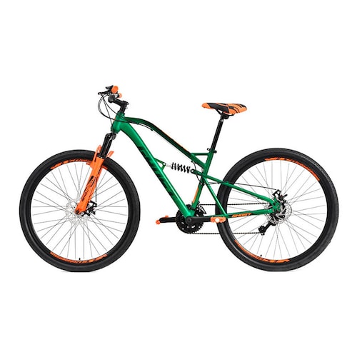 Bicicleta Ghost Revenge Rodada 29 Verde De Montaña
