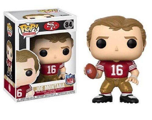 Funko Pop Nfl Legends Joe Montana 84 San Francisco 49ers