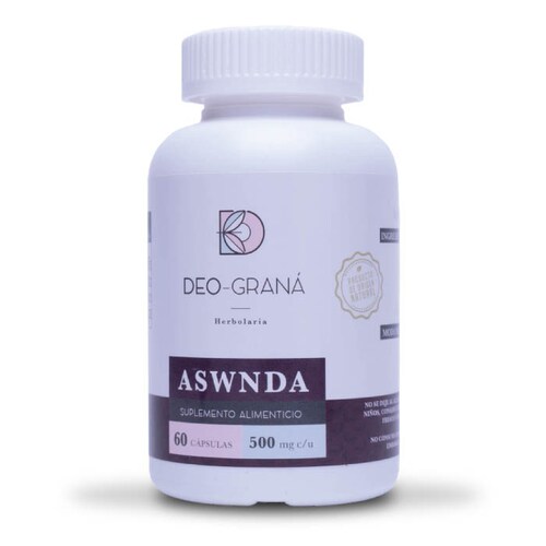 Ashwagandha Suplemento Alimenticio 60 cápsulas
