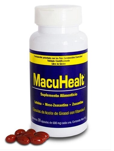 Macuhealt Suplemento Alimenticio 30 Cápsulas