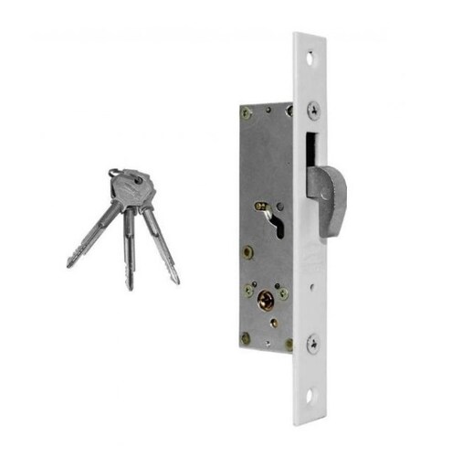 CERRADURA X-455 BLANCA PHILLIPS PUERTA CORREDIZA