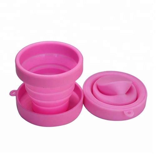 Vaso Esterilizador para Copa Menstrual Rosa