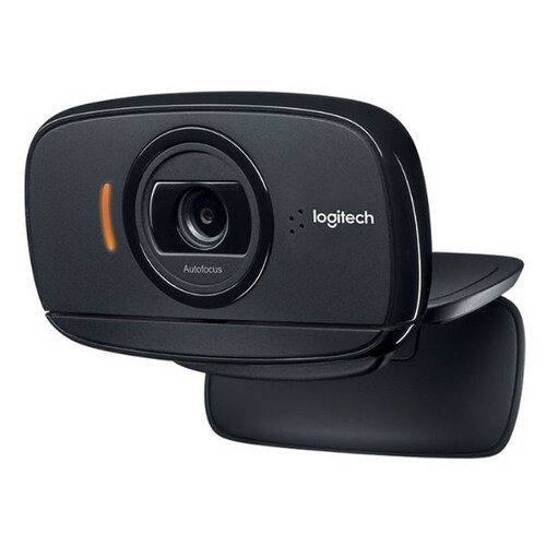 Cámara Web Logitech B525 1080p Full Hd Plegable - Negro