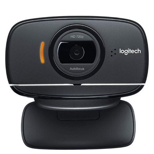 Cámara Web Logitech B525 1080p Full Hd Plegable - Negro