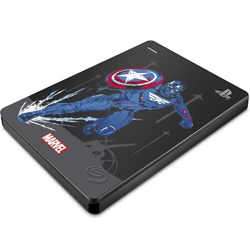 DISCO DURO EXTERNO SEAGATE 2TB CAP AMÉRICA EDICIÓN ESPECIAL PARA PS4 STGD2000107
