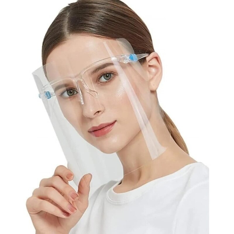 Careta face shield online con lentes